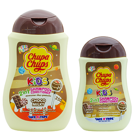 CHUPA CHUPS KIDS SHAMPOO & CONDITIONER CHOCO MILKY 250 ML