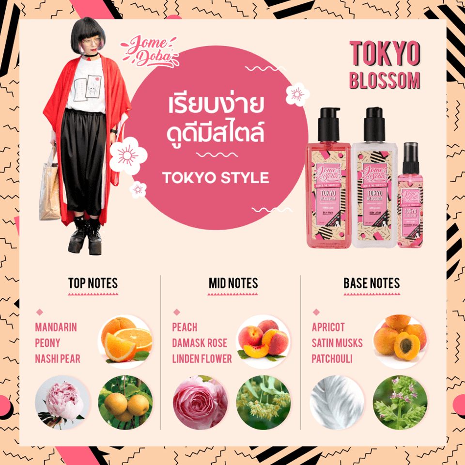 น้ำหอมบอดี้มิสTokyo Blossom Fragrance Mis, Tokyo Blossom Fragrance Mist 30 ml, น้ำหอมTokyo Blossom Fragrance Mist 30 ml, Jomedoba Tokyo Blossom Fragrance Mist 30 ml, น้ำหอมTokyo Blossom Fragrance Mist 30 mlของแท้, Tokyo Blossom Fragrance Mist 30 mlพร้อมส่ง, น้ำหอมที่สาวๆหลงไหลTokyo Blossom Fragrance Mist