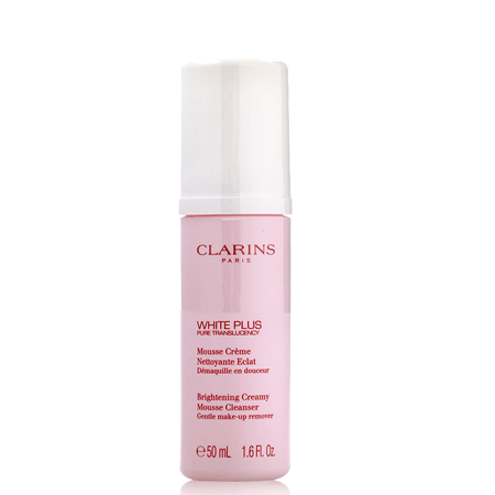 Clarins,Clarins White Plus Brightening Creamy Mousse Cleanser,White Plus Brightening Creamy Mousse Cleanser,White Plus Brightening Creamy Mousse Cleanser ราคา,White Plus Brightening Creamy Mousse Cleanser รีวิว,