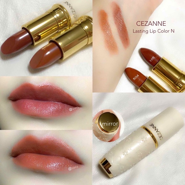 CEZANNE, CEZANNE Lasting Lip Color N, CEZANNE Lasting Lip Color N รีวิว, CEZANNE Lasting Lip Color N ราคา, CEZANNE Lasting Lip Color N สี, CEZANNE Lasting Lip Color N review, CEZANNE Lasting Lip Color N 3.2g, CEZANNE Lasting Lip Color N 3.2g #504, CEZANNE Lasting Lip Color N #504, ลิป CEZANNE