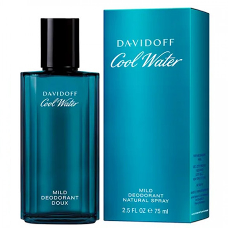 DAVIDOFF, DAVIDOFF Cool Water, DAVIDOFF Cool Water Mild Deodorant, DAVIDOFF Cool Water Mild Deodorant Natural Spray, DAVIDOFF Cool Water Mild Deodorant Natural Spray 75ml, DAVIDOFF Cool Water Mild Deodorant Natural Spray รีวิว, สเปรย์ระงับกลิ่นกาย, Cool Water, น้ำหอม