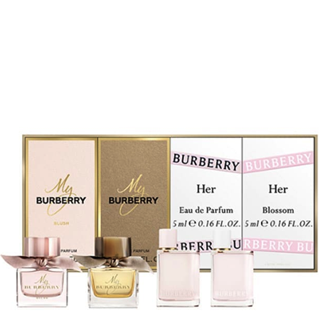 BURBERRY, BURBERRY Travel Exclusive Set, BURBERRY Travel Exclusive Set (4 Items), My Burberry Blush EDP, Burberry My Burberry EDP, Burberry Her EDP, Burberry Her Blossom EDT, น้ำหอม, น้ำหอม BURBERRY