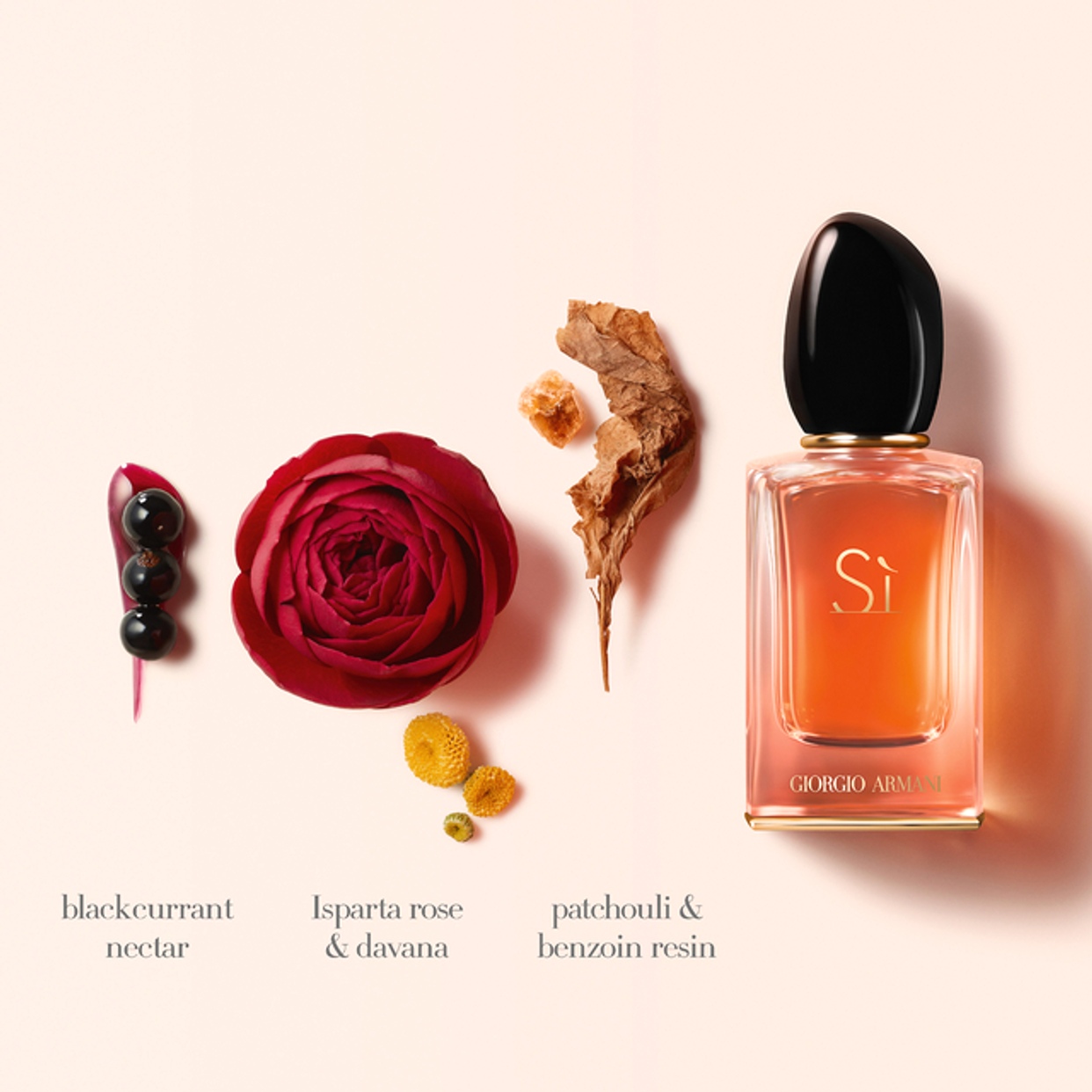 Giorgio Armani Si Intense EDP 100ml น้ำหอมใหม่ล่าสุดในคอลเลคชั่น Sì สะท้อนตัวตนความเป็นผู้หญิงที่  เข็มแข็ง มีความมั่นใจ และมีเสน่ห์