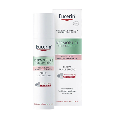 DERMOPURIFYER OIL CONTROL TRIPLE EFFECT SERUM 40ML เซรั่มช่วยลดรอยหลังการเกิดสิว ลดรอยสิว และควบคุมความมันเงา ป้องกันไม่ให้เกิดฝ้าใหม่