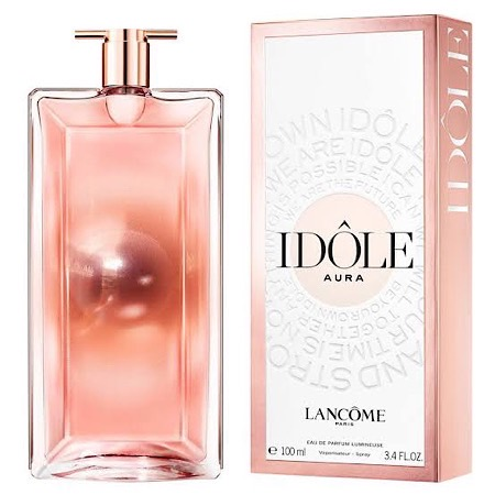 Idole Aura lumineuse EDP 50ml น้ำหอมสำหรับผู้หญิงที่ให้กลิ่นที่เย้ายวนมีเสน่ห์มีกลิ่นหอมจากดอกวนิลา