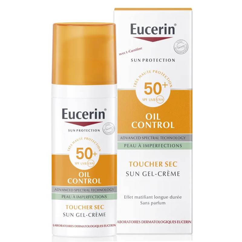 Eucerin Sun Dry Touch Oil Control SPF50+ PA+++​ Sun Gel Cream Ultra Light 