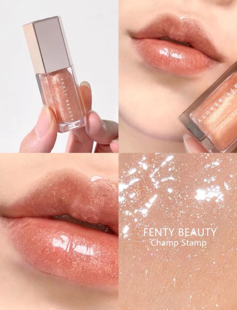 FENTY BEAUTY Gloss Bomb Universal Lip Luminizer 2ml #10 Champ Stamp Fantasy , FENTY BEAUTY Gloss Bomb Universal Lip Luminizer ราคา , FENTY BEAUTY Gloss Bomb Universal Lip Luminizer รีวิว , FENTY BEAUTY Gloss Bomb Universal Lip Luminizer สีไหนสวย  ,Fenty Beauty Gloss Bomb รีวิว,ลิป fenty beauty gloss bomb